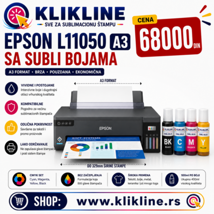 Epson A3 sublimacija L11050
