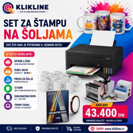 Set za stampu na soljama